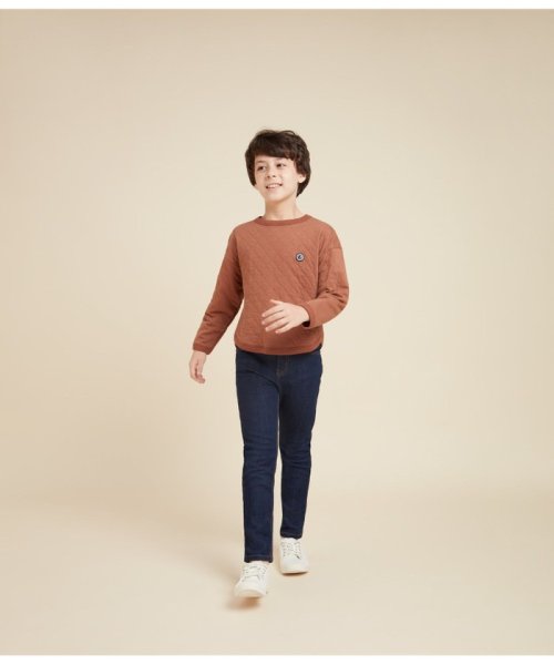 PETIT BATEAU(プチバトー)/チュビックキルティング長袖プルオーバー/img04