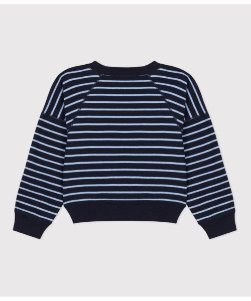 PETIT BATEAU(プチバトー)/裏起毛マリニエール長袖プルオーバー/img02