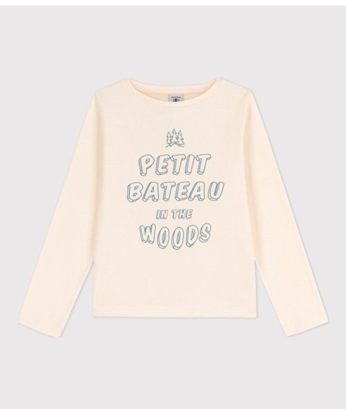 PETIT BATEAU(プチバトー)/１ｘ１プリント長袖Ｔシャツ/img06