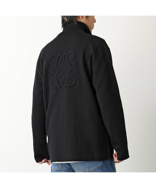 LOEWE ジップアップ カーディガン H526Y16K42 アナグラム H526Y16K42 ジップアップ カーディガン ハイネック