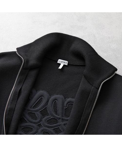 LOEWE ジップアップ カーディガン H526Y16K42 アナグラム H526Y16K42 ジップアップ カーディガン ハイネック