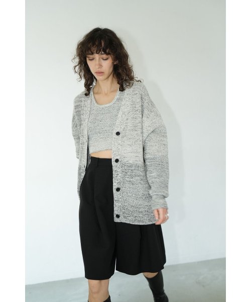 BUSTIER SET KNIT C/D 