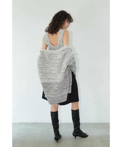 BUSTIER SET KNIT C/D 