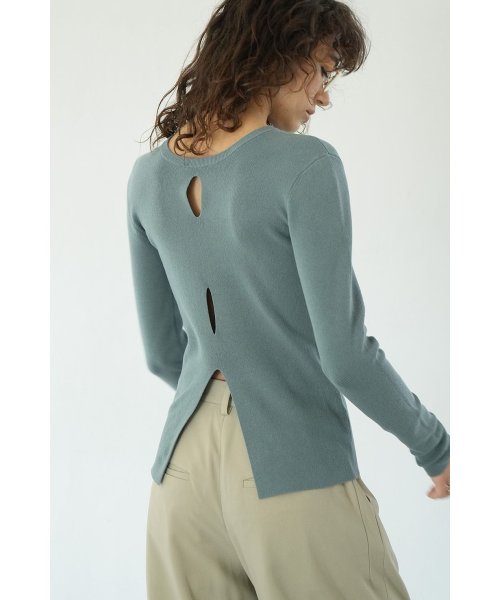 W FACE HOLE KNIT TOPS(505834061) | クラネ(CLANE) - MAGASEEK