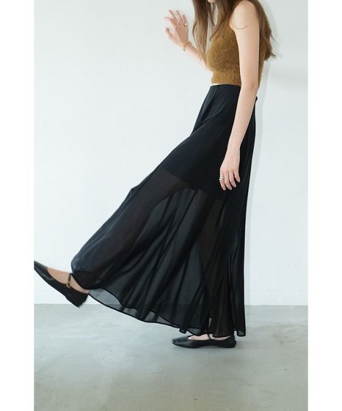 CLANE(クラネ)/SHEER FLARE MERMAID SKIRT/img01