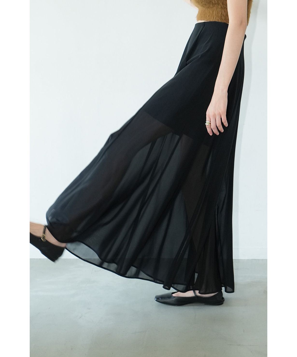 セール】SHEER FLARE MERMAID SKIRT(505834064) | クラネ(CLANE) - MAGASEEK