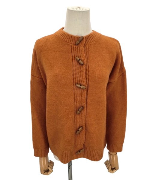 トグルボタンニットカーディガン レディース 10代 20代 30代 韓国ファッション 秋 冬 カジュアル 可愛い 無地 暖かい 羽織り シンプル 人気・おすすめ｜多用途・生活用品におすすめ キャンペーン中 即納