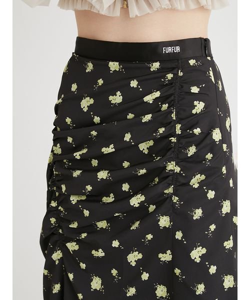 ロゴ入りクラシカルミニフラワースカート 予めご了承ください