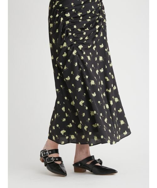 ロゴ入りクラシカルミニフラワースカート 予めご了承ください