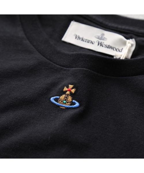 Vivienne Westwood(ヴィヴィアン・ウエストウッド)/Vivienne Westwood Tシャツ 3G010017 J001M オーブ刺繍/img10