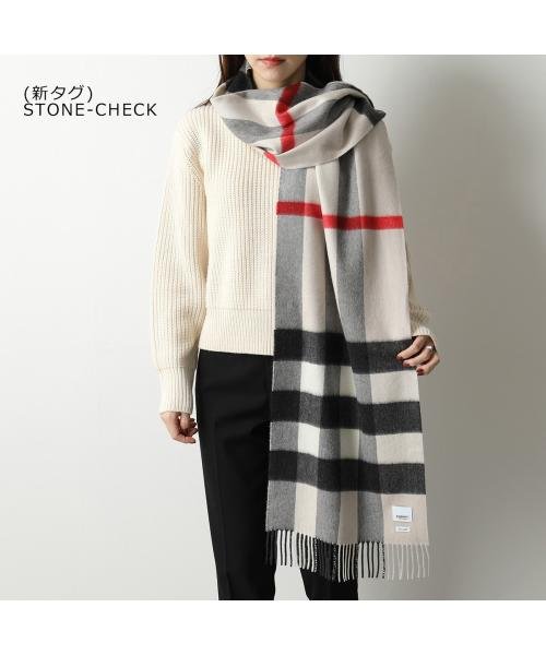 BURBERRY(バーバリー)/BURBERRY マフラー HALF MEGA CHECK CASHMERE SCARF/img02