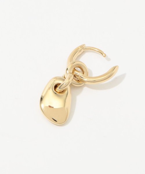 Otiumberg. Pebble Hoop ピアス Gold