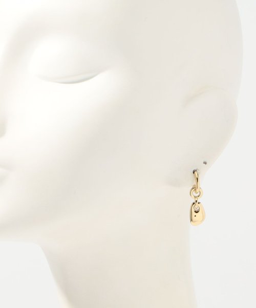 Otiumberg. Pebble Hoop ピアス Gold