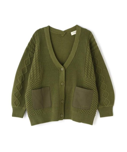 AVIREX(AVIREX)/《直営店限定》L/S MELANGE CARDIGAN/メランジ カーディガン/img13