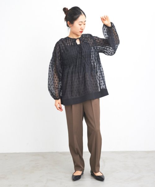 TORRAZZO DONNA 別注 ドット2WAYブラウス TORRAZZO DONNA