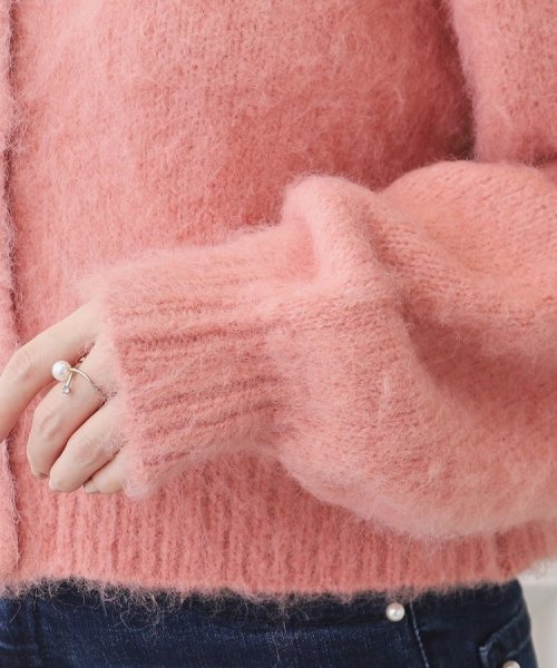 Couture Brooch(クチュールブローチ)/【一枚着でも、羽織でもOK】ウール混起毛カーディガン/img47