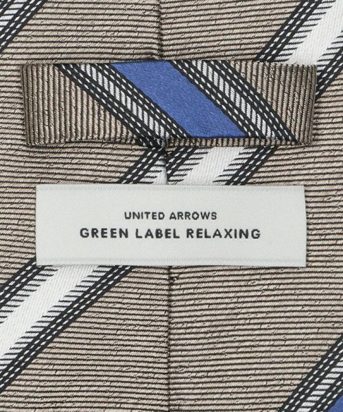 green label relaxing(グリーンレーベルリラクシング)/GLR シルク2 8.0cm ストライプ2 ネクタイ/img04