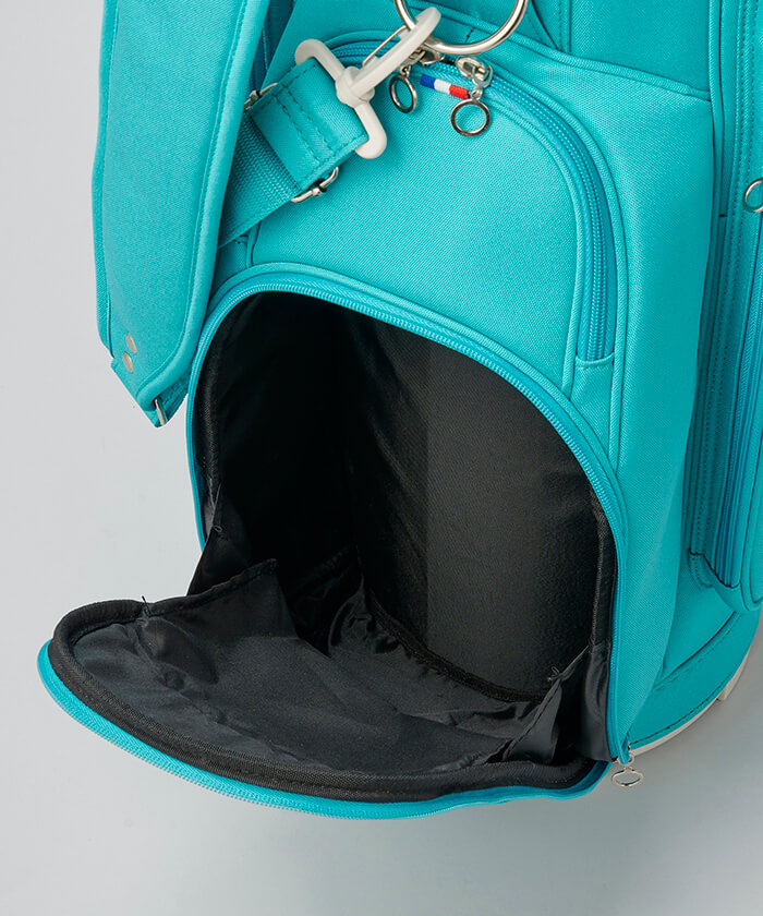 【お値下げ！美品！】レディース　キャディバッグ 軽量 キャディバッグ(2.8kg/8.5型/6分割/46インチ対応)(505814940