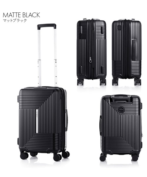 Samsonite(サムソナイト)/サムソナイト アピネックス スーツケース 機内持ち込み Sサイズ 拡張 35L 43L ストッパー 軽量 Samsonite APINEX SPINNER 55/img05