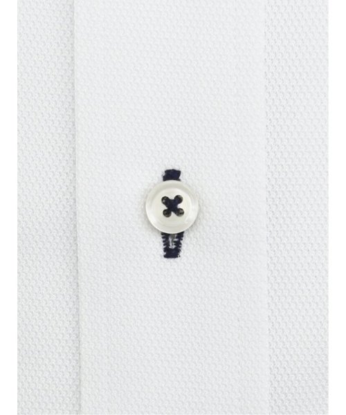TAKA-Q(タカキュー)/ノーアイロンストレッチ スタンダードフィット セミワイドカラー長袖ニットシャツ シャツ メンズ ワイシャツ ビジネス ノーアイロン yシャツ ビジネスシャツ 形/img03