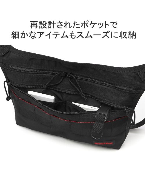 BRIEFING(ブリーフィング)/【日本正規品】 ブリーフィング ショルダーバッグ メンズ レディース ブランド 小さめ ナイロン BRIEFING 斜めがけ 大人 軽量 BRA233L30/img07