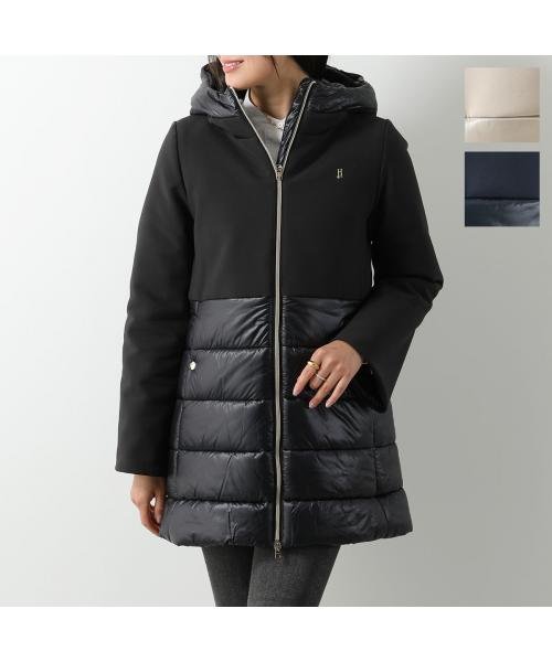 HERNO KIDS パテッドコート GC000052G 12538 HERNO KIDS パテッドコート GC000052G ストレッチシェル×ナイロン切替