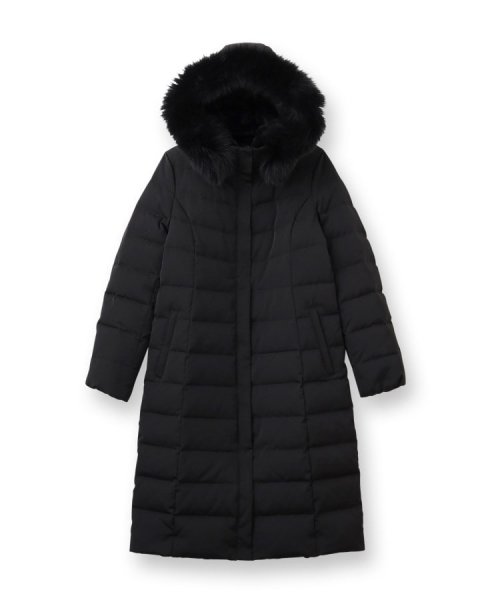 【日本製／トリアセテート混】オリジナルロングダウンコート 