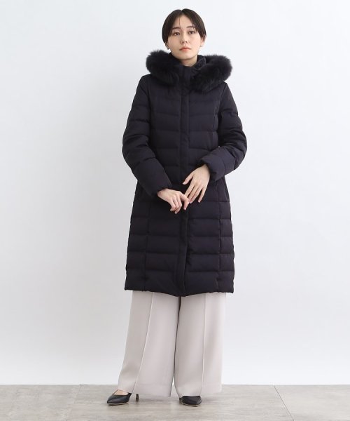 【日本製／トリアセテート混】オリジナルロングダウンコート 