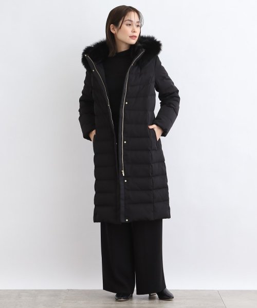 【日本製／トリアセテート混】オリジナルロングダウンコート 