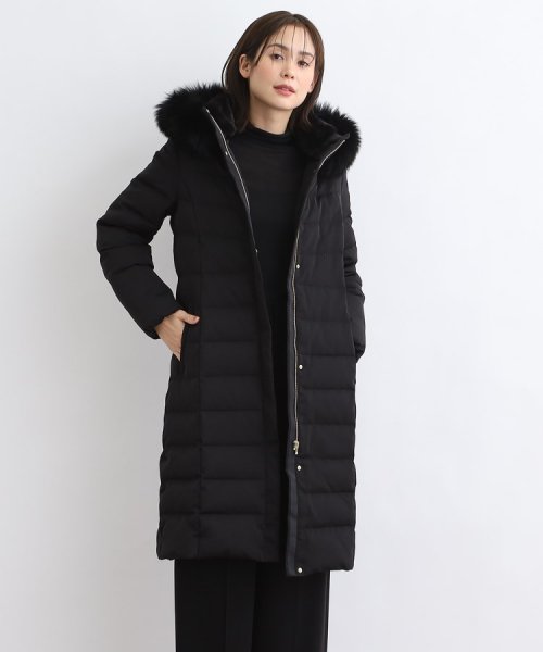 【日本製／トリアセテート混】オリジナルロングダウンコート 