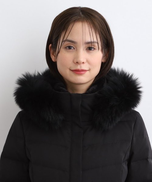 【日本製／トリアセテート混】オリジナルロングダウンコート 