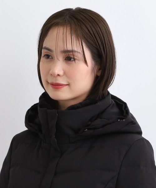 【日本製／トリアセテート混】オリジナルロングダウンコート 