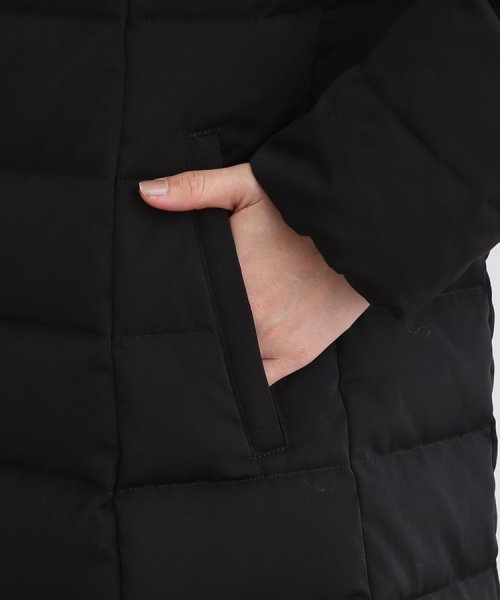 【日本製／トリアセテート混】オリジナルロングダウンコート 