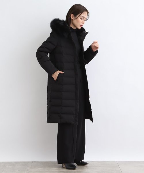 【日本製／トリアセテート混】オリジナルロングダウンコート 