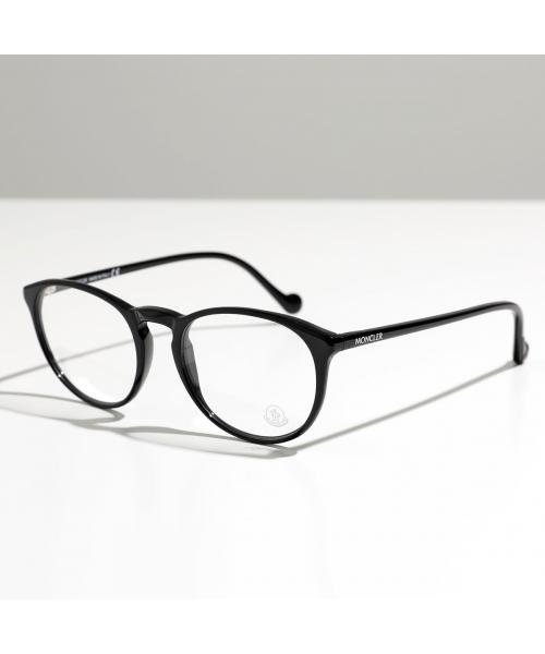 MONCLER メガネ ML5104 ウェリントン型 ロゴ MONCLER メガネ ML5104 ウェリントン型