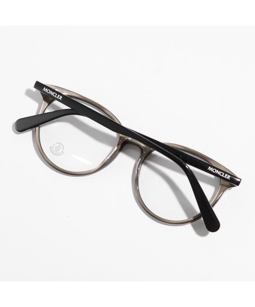 MONCLER メガネ ML5117 ウェリントン型 ロゴ MONCLER メガネ ML5117 ウェリントン型