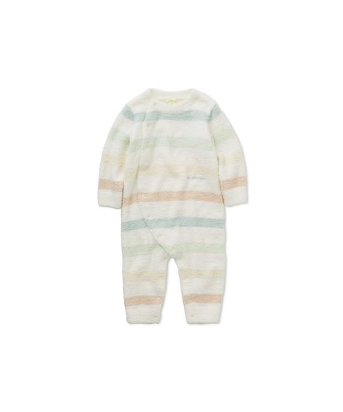 gelato pique Kids＆Baby(gelato pique Kids＆Baby)/【BABY】ベビモコ5ボーダーロンパース/img01