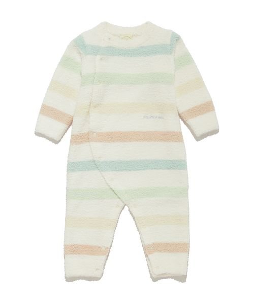 gelato pique Kids＆Baby(gelato pique Kids＆Baby)/【BABY】ベビモコ5ボーダーロンパース/img02