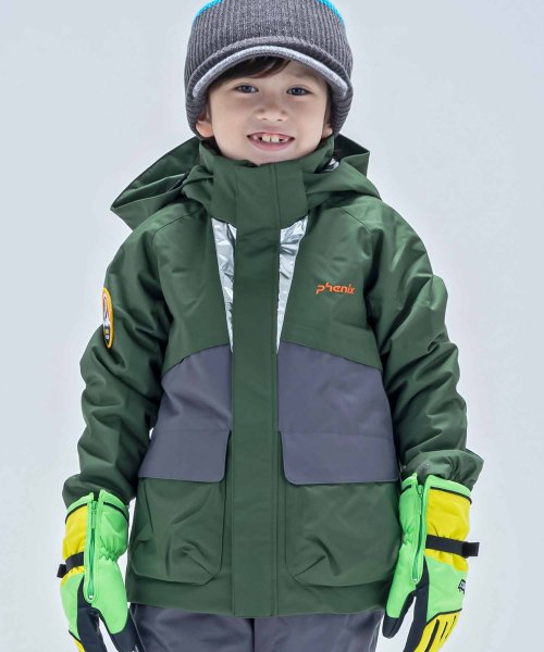 phenix(phenix)/phenix(フェニックス)Snow Jet Junior Two－piece スノージェット ジュニア ツーピース セットアップ キッズ スキー 【KIDS】/img01