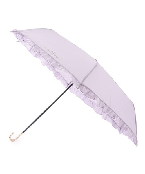 Ober Tashe(ESPERANZA／OberTashe)/フェミニンフリル ミニ 雨傘 日傘 遮光 レイン 折りたたみ傘/img01