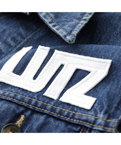 LUTZ HUELLE(ルッツヒュエル)/Lutz Huelle デニム ベスト FLIP DENIM VEST ウォッシュ ロゴ/img12