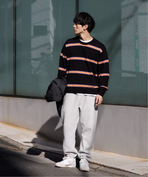 JOURNAL STANDARD relume Men's(ジャーナルスタンダード　レリューム　メンズ)/【HARDIN KNITWEAR / ハーディン ニットウェア】別注 ボーダーコットンニット/img01