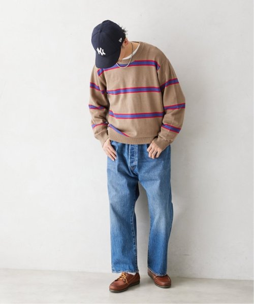 JOURNAL STANDARD relume Men's(ジャーナルスタンダード　レリューム　メンズ)/【HARDIN KNITWEAR / ハーディン ニットウェア】別注 ボーダーコットンニット/img14