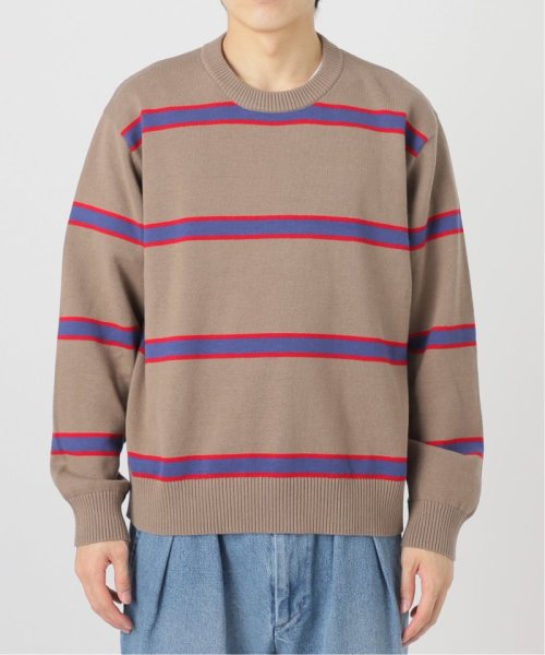 JOURNAL STANDARD relume Men's(ジャーナルスタンダード　レリューム　メンズ)/【HARDIN KNITWEAR / ハーディン ニットウェア】別注 ボーダーコットンニット/img25