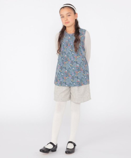 SHIPS KIDS(シップスキッズ)/SHIPS KIDS:140～150cm / コーデュロイ リブ レイヤード トップス/img10