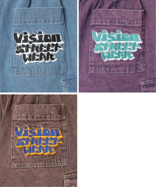 VENCE　EXCHANGE(ヴァンス　エクスチェンジ)/VISION STREET WEAR ビジョンストリートウェア ロゴデニムカーゴパンツ/img30