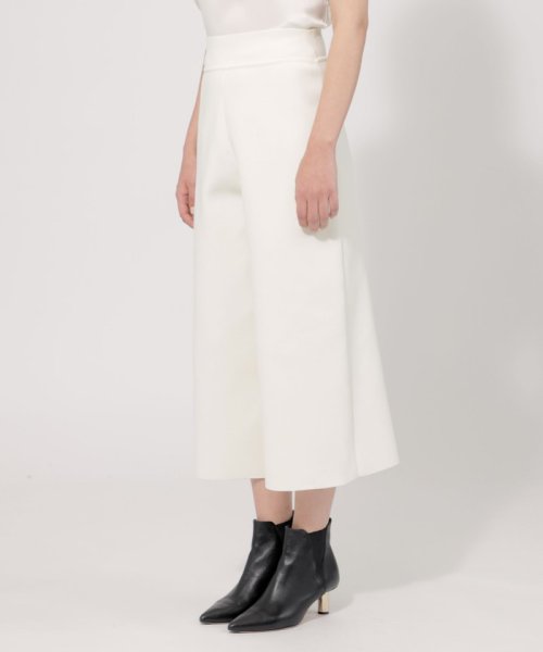 エコストレッチ ニットガウチョパンツ 