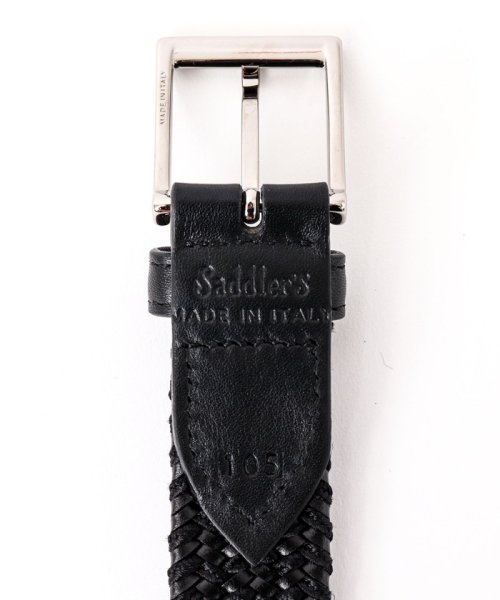 NOLLEY’S goodman(ノーリーズグッドマン)/【Saddler's/サドラーズ】別注イントレチャートコンビ30 イタリア製 メッシュベルト/img26