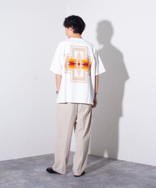 GLOSTER(GLOSTER)/【PENDLETON/ペンドルトン】バックプリントTシャツ  ワンポイントロゴ/img03