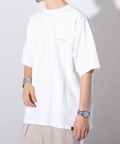 GLOSTER(GLOSTER)/【PENDLETON/ペンドルトン】バックプリントTシャツ  ワンポイントロゴ/img05